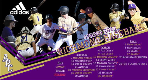2024 Varsity Schedule